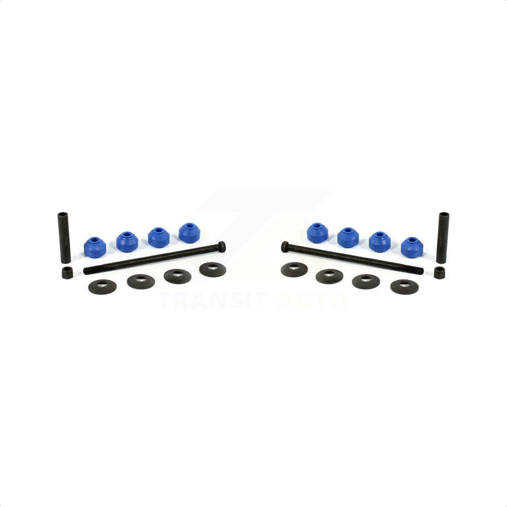 Front Suspension Stabilizer Bar Link Pair For Chevrolet Trailblazer Ford GMC Envoy Lincoln LTD Crown Victoria Town Car Mercury Grand Marquis Pontiac Fiero Mark VI Saab 9-7x Colony Park Country Squire Continental KTR-100664