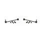 Rear Suspension Stabilizer Bar Link Pair For Ram 1500 Dodge Classic KTR-100978