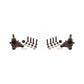 Front Suspension Ball Joints Pair For Chevrolet Colorado GMC Canyon Honda Passport Isuzu i-290 i-280 i-370 i-350 KTR-101246