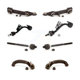 Front Suspension Control Arm And Ball Joint Assembly Steering Tie Rod End Stabilizer Bar Link Kit (8Pc) For 2004-2005 Mercedes-Benz E320 AWD KTR-101679