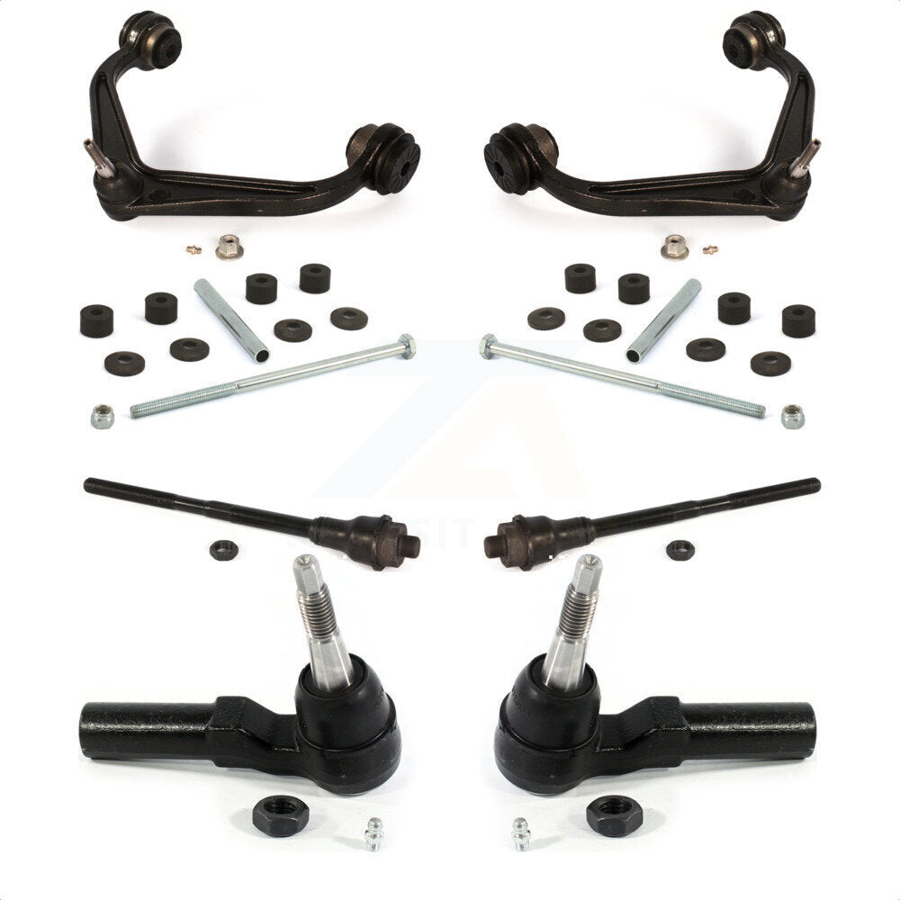 Front Suspension Control Arm And Ball Joint Assembly Steering Tie Rod End Stabilizer Bar Link Kit For Chevrolet Silverado 2500 HD GMC Sierra 3500 KTR-101690