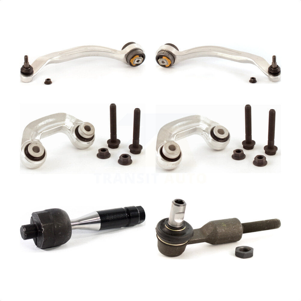 Front Suspension Control Arm And Ball Joint Assembly Steering Tie Rod End Stabilizer Bar Link Kit (6Pc) For Volkswagen Passat Audi A6 Quattro A4 KTR-101702