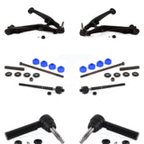 Front Suspension Control Arm And Ball Joint Assembly Steering Tie Rod End Stabilizer Bar Link Kit (8Pc) For Chevrolet Silverado 1500 GMC Sierra Tahoe Yukon Suburban KTR-101714