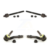 Front Steering Tie Rod End Kit For BMW 530i 528i 525i 650i 535i 550i 645Ci 545i M5 M6 KTR-101908