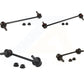 Front Rear Suspension Stabilizer Bar Link Kit For 2014-2018 Mazda 3 Sport KTR-102177