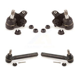 Front Suspension Ball Joint And Tie Rod End Kit For 2009-2013 Toyota Corolla Vehicles Manufactured In Japan KTR-102299