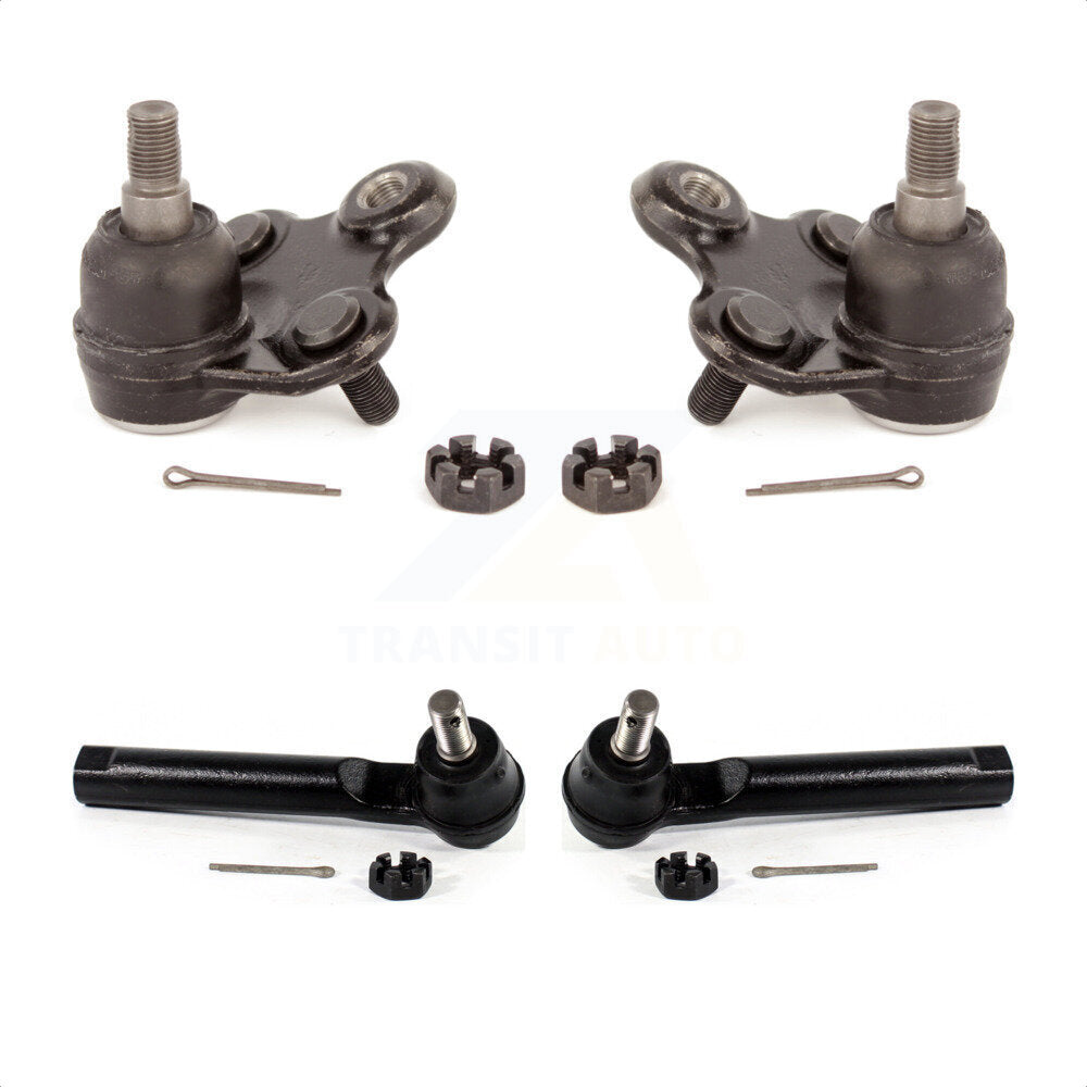 Front Suspension Ball Joint And Tie Rod End Kit For 2007-2012 Acura RDX Bolt-On Type KTR-102309