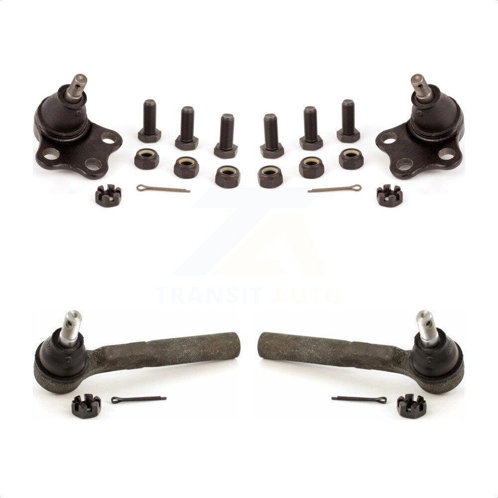 Front Suspension Ball Joint And Tie Rod End Kit For 1995-2005 Chevrolet Cavalier Pontiac Sunfire KTR-102338