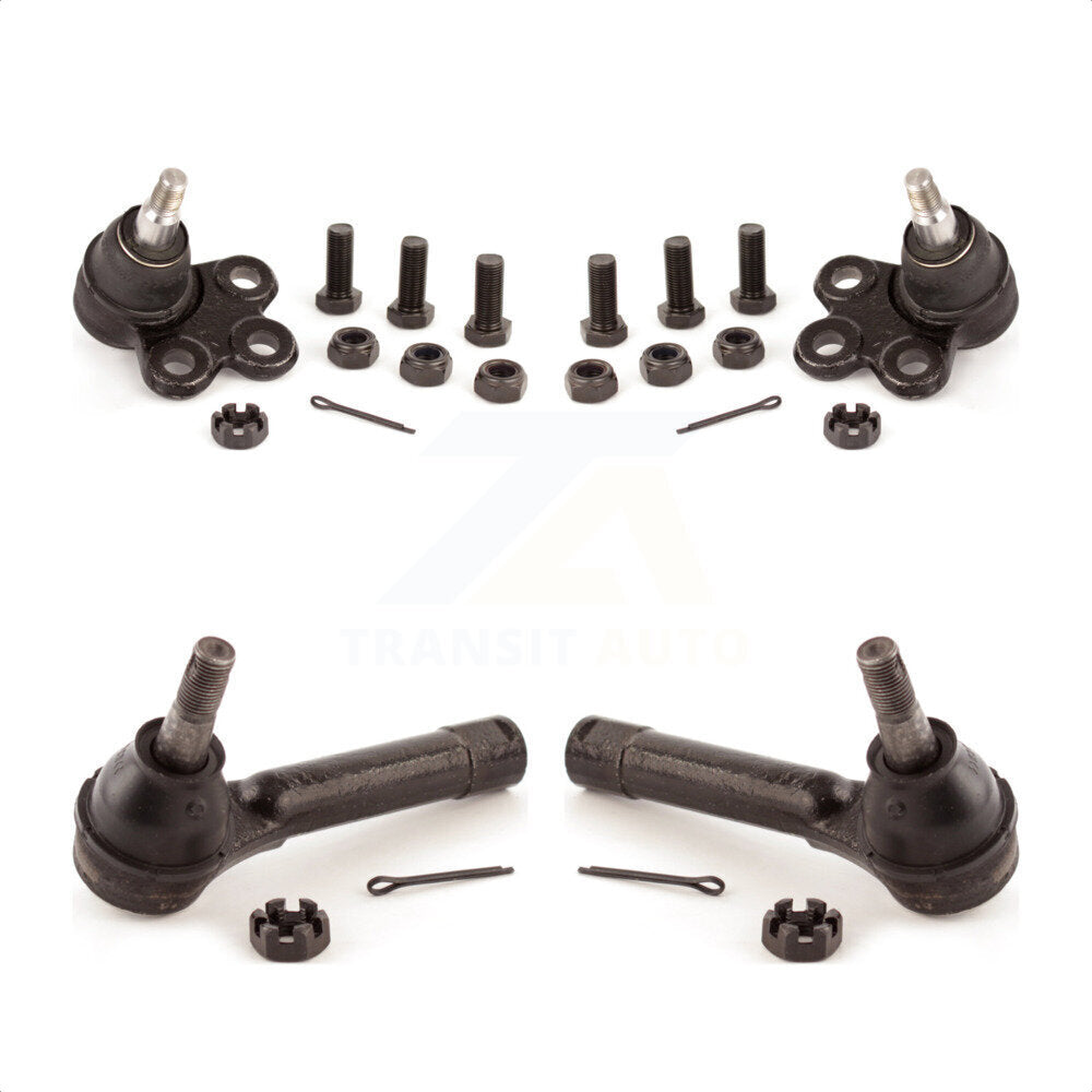 Front Suspension Ball Joint And Tie Rod End Kit For Chevrolet Impala Pontiac Grand Prix Venture Limited Montana Monte Carlo Oldsmobile Silhouette Trans Sport KTR-102342