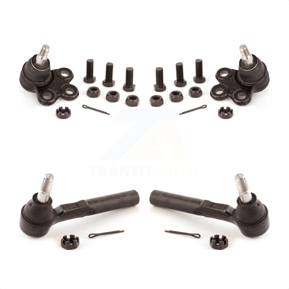 Front Suspension Ball Joint And Tie Rod End Kit For Buick Rendezvous Chevrolet Uplander Pontiac Aztek Montana Terraza Saturn Relay KTR-102343
