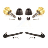 Front Suspension Ball Joint And Tie Rod End Kit For Chevrolet Caprice Buick Cadillac Roadmaster Impala Oldsmobile LeSabre Brougham Delta 88 Electra DeVille Fleetwood Pontiac 98 Parisienne Custom Cruiser Bonneville Safari Catalina Estate Wagon KTR-102349