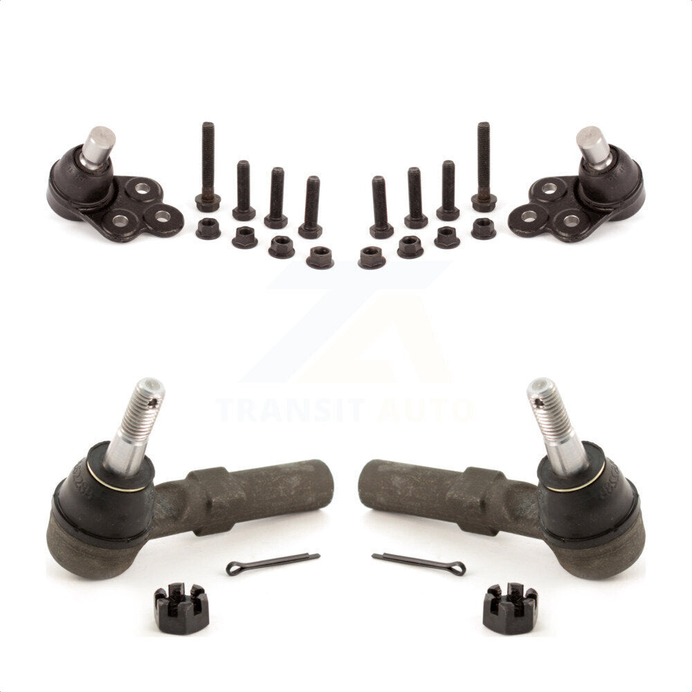 Front Suspension Ball Joint And Tie Rod End Kit For Chevrolet Cobalt HHR Pontiac G5 Pursuit KTR-102391