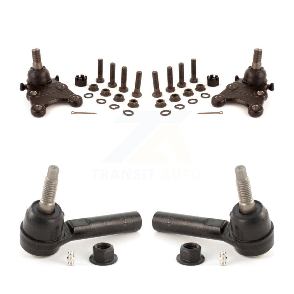 Front Suspension Ball Joint And Tie Rod End Kit For Chevrolet Colorado GMC Canyon Isuzu i-280 i-350 KTR-102407