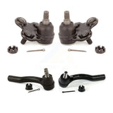 Front Suspension Ball Joint And Tie Rod End Kit For 2012-2016 Honda CR-V Bolt-On Type KTR-102458