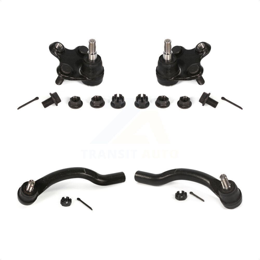Front Suspension Ball Joint And Tie Rod End Kit For Honda Civic Acura ILX KTR-102476