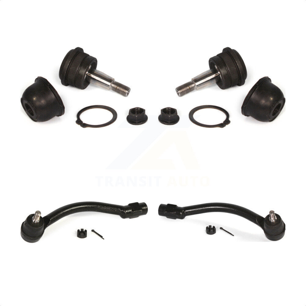 Front Suspension Ball Joint And Tie Rod End Kit For Hyundai Elantra Veloster GT Coupe KTR-102477