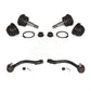 Front Suspension Ball Joint And Tie Rod End Kit For 2012-2015 Hyundai Accent Vehicles Manufactured in Korea KTR-102478
