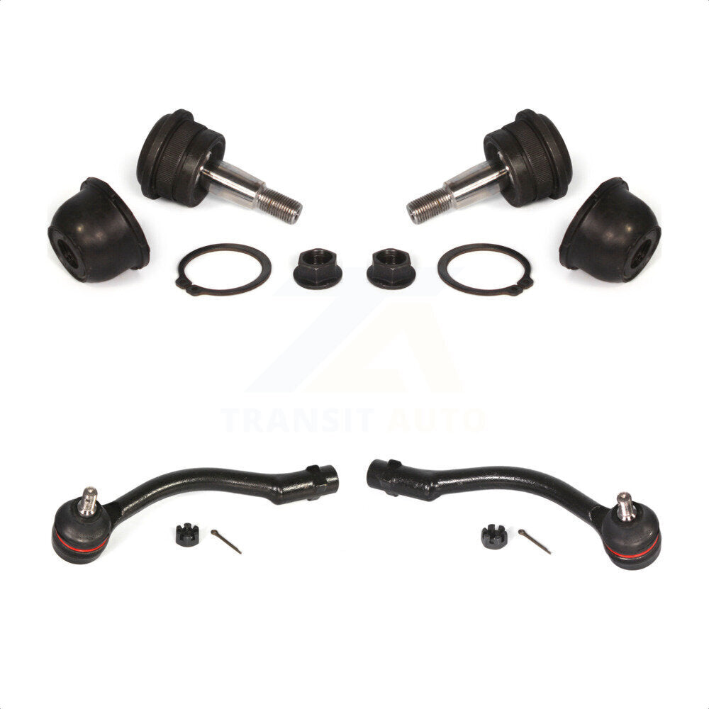 Front Suspension Ball Joint And Tie Rod End Kit For 2012-2015 Hyundai Accent Vehicles Manufactured in Korea KTR-102478