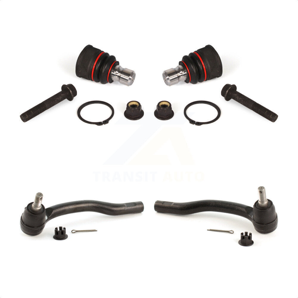 Front Suspension Ball Joint And Tie Rod End Kit For 2007-2012 Mazda CX-7 KTR-102494