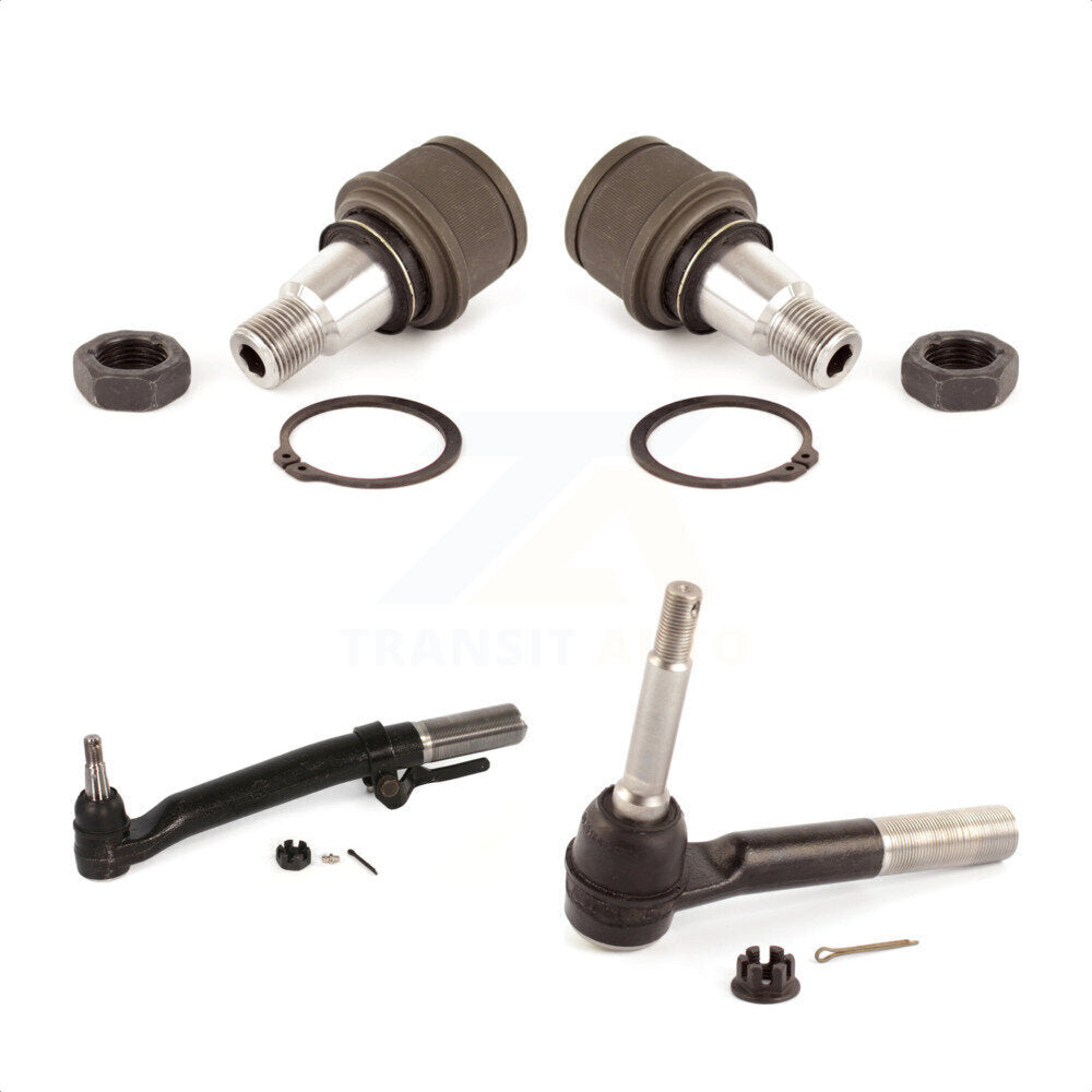 Front Suspension Ball Joint And Tie Rod End Kit For Ford F-450 Super Duty With Stud KTR-102534