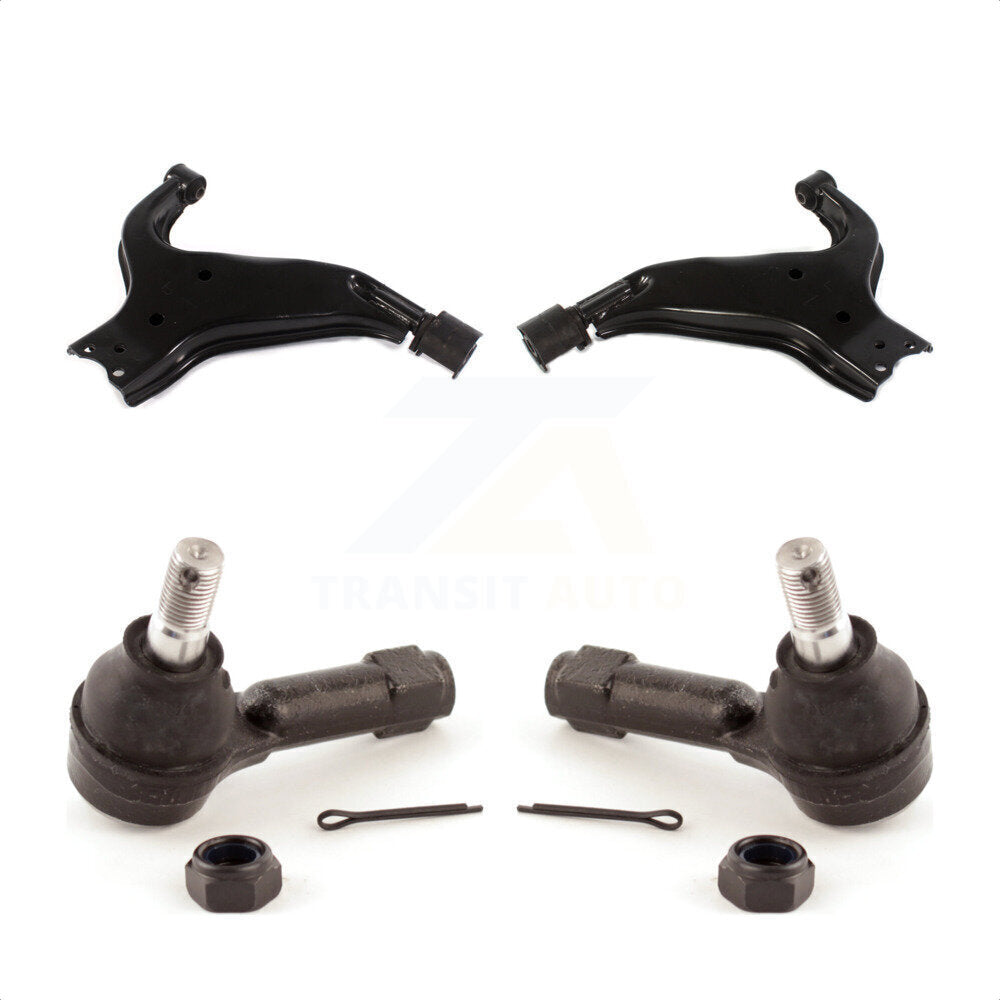 Front Suspension Control Arm And Tie Rod End Kit For Nissan Pathfinder Infiniti QX4 INFINITI KTR-102557