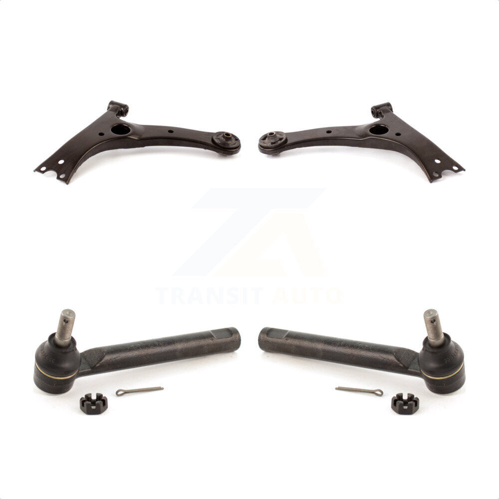 Front Suspension Control Arm And Tie Rod End Kit For 2009-2013 Toyota Corolla Vehicles Manufactured In Japan KTR-102559