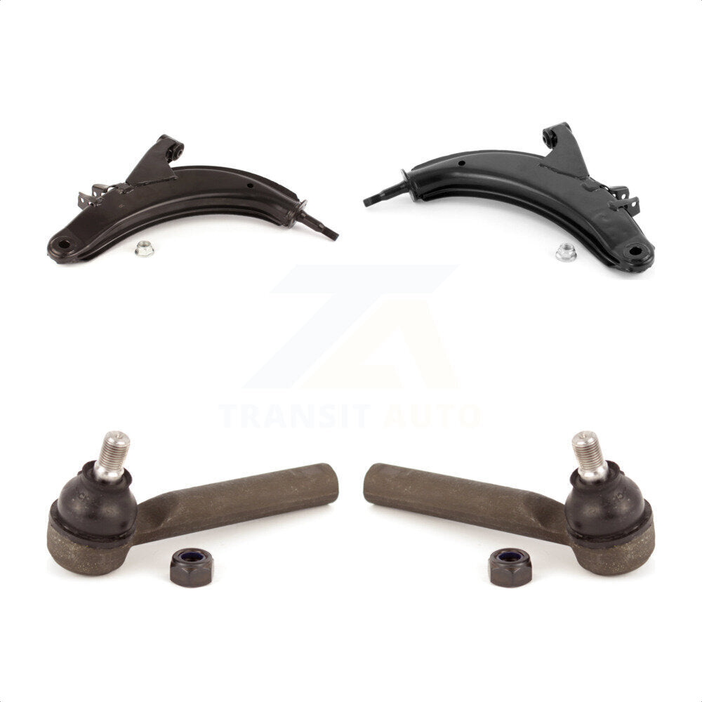 Front Suspension Control Arm And Tie Rod End Kit For Subaru Outback Legacy Forester Impreza Baja Saab 9-2X KTR-102563