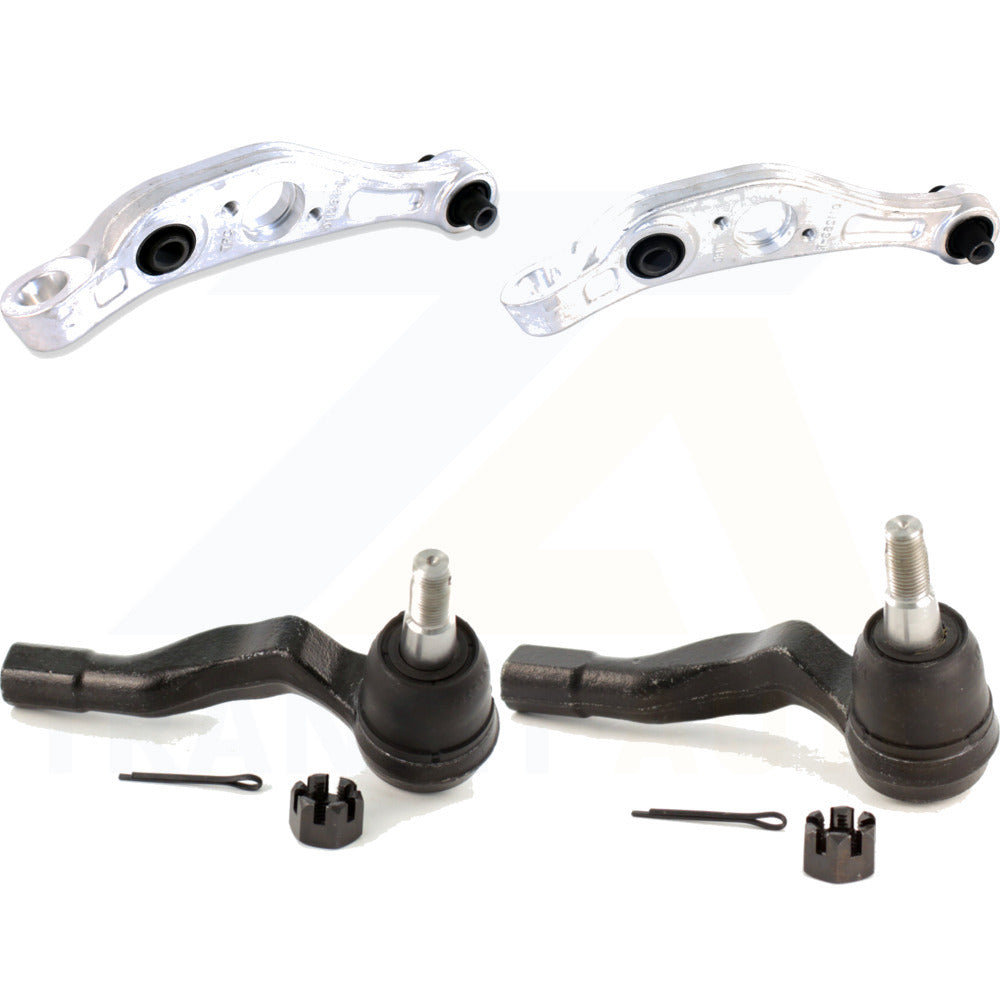 Front Suspension Control Arm And Tie Rod End Kit For 2005-2006 INFINITI G35 AWD KTR-102575