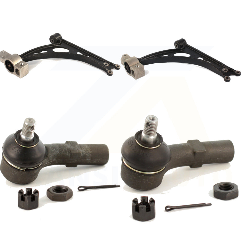 Front Suspension Control Arm And Tie Rod End Kit For 2006 Volkswagen Jetta GLI 7th 8th Digit Of VIN Is "9M" Or "1J" KTR-102577