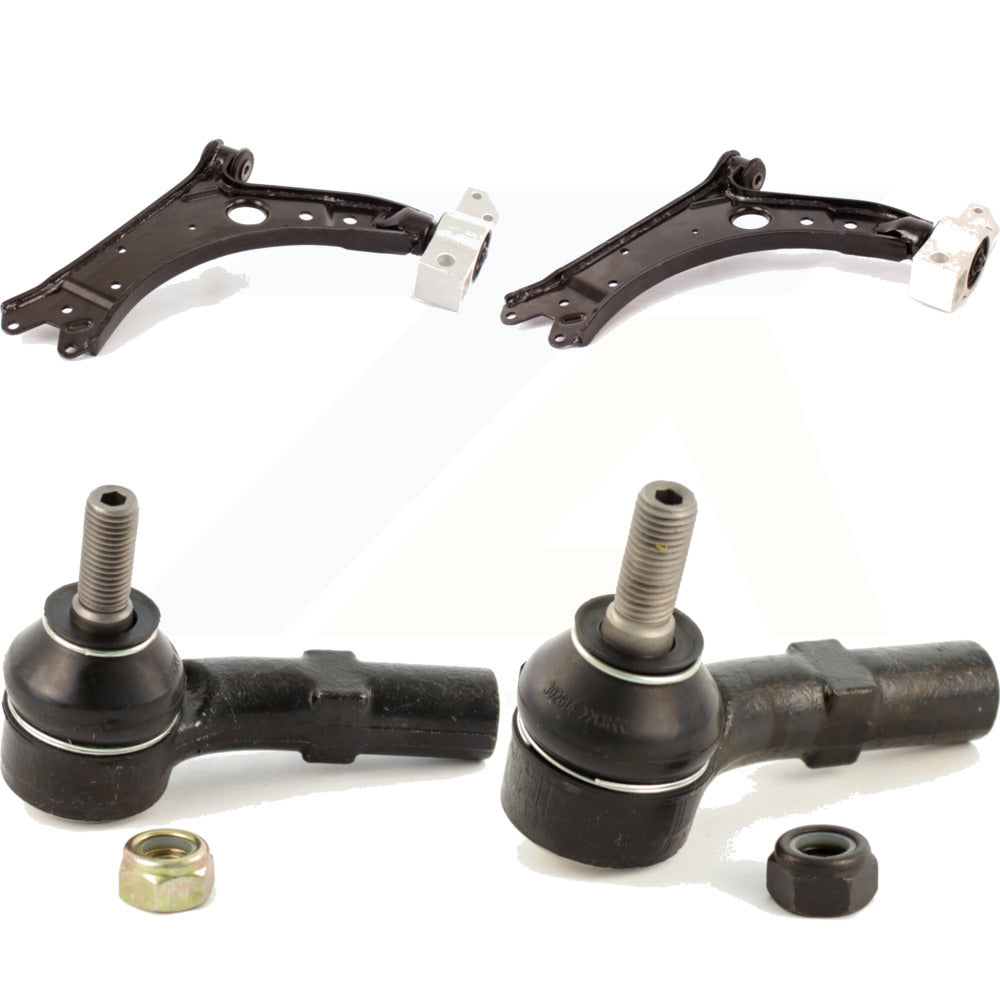 Front Suspension Control Arm And Tie Rod End Kit For Volkswagen Jetta GTI Golf Rabbit Audi A3 Eos Quattro KTR-102580