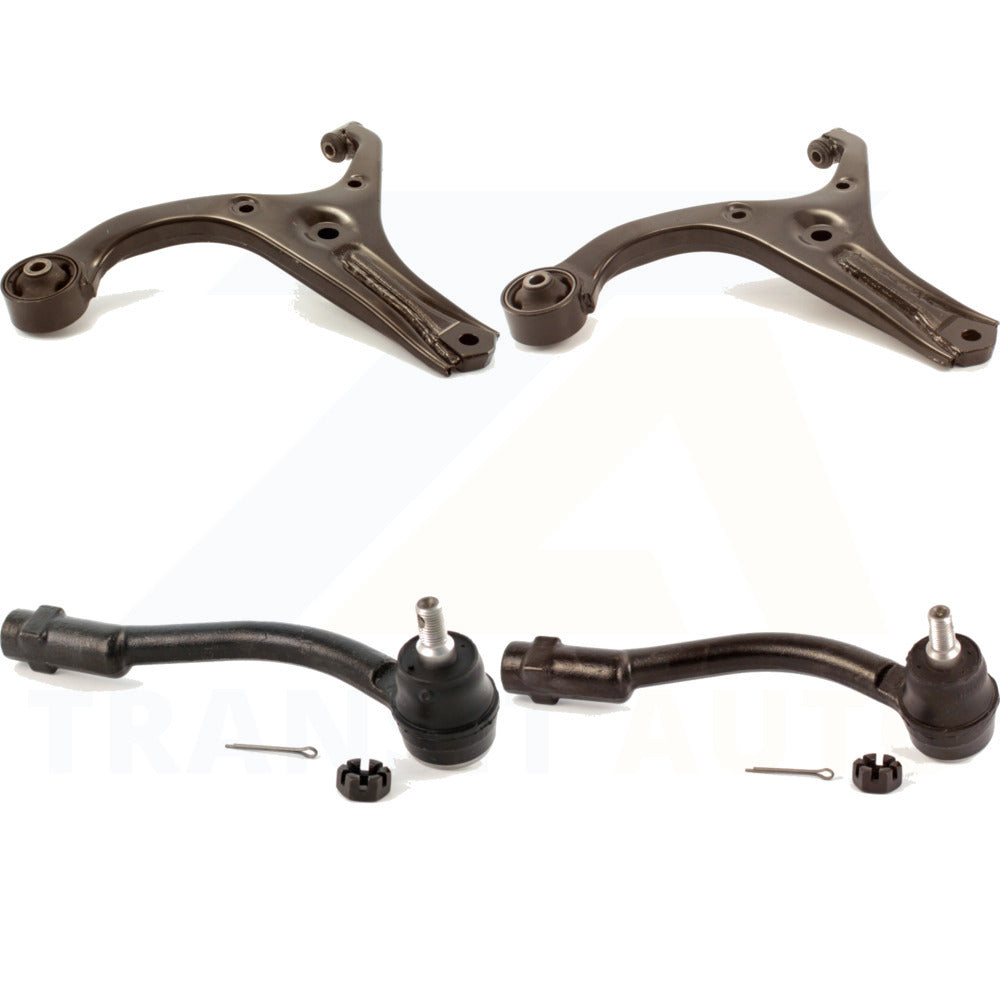 Front Suspension Control Arm And Tie Rod End Kit For 2006-2011 Hyundai Accent KTR-102587