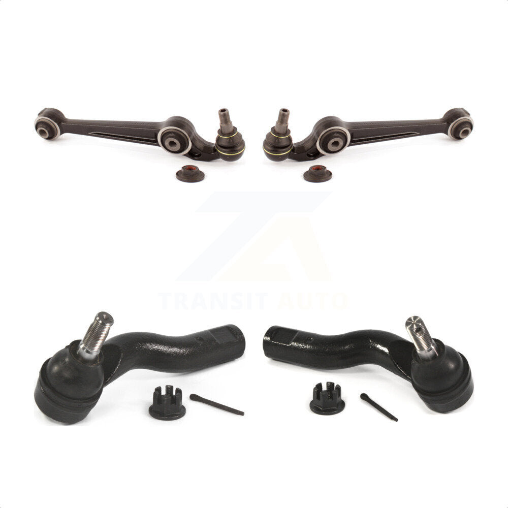 Front Suspension Control Arm Assembly And Tie Rod End Kit For 2010-2012 Ford Fusion 3.5L KTR-102606