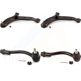 Front Suspension Control Arm Assembly And Tie Rod End Kit For 2006 Hyundai Accent Hatchback KTR-102632