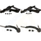 Front Suspension Control Arm Assembly And Tie Rod End Kit For 2002-2002 Chevrolet Trailblazer GMC Envoy Oldsmobile Bravada EXT XL With 14mm Diameter Thread KTR-102638