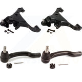 Front Suspension Control Arm Assembly And Tie Rod End Kit For Nissan Frontier Pathfinder Xterra KTR-102642