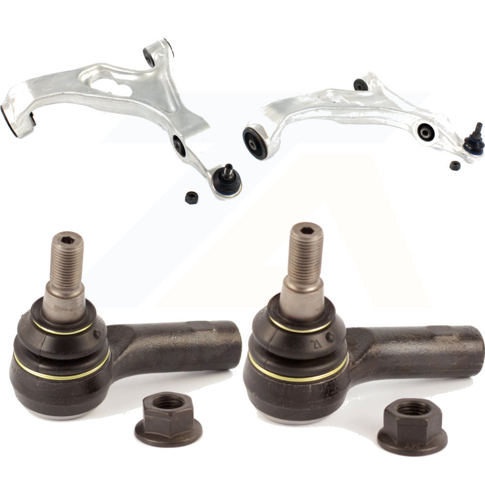 Front Suspension Control Arm Assembly And Tie Rod End Kit For Porsche Cayenne Audi Q7 KTR-102646