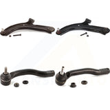 Front Suspension Control Arm Assembly And Tie Rod End Kit For Nissan Versa Cube KTR-102650