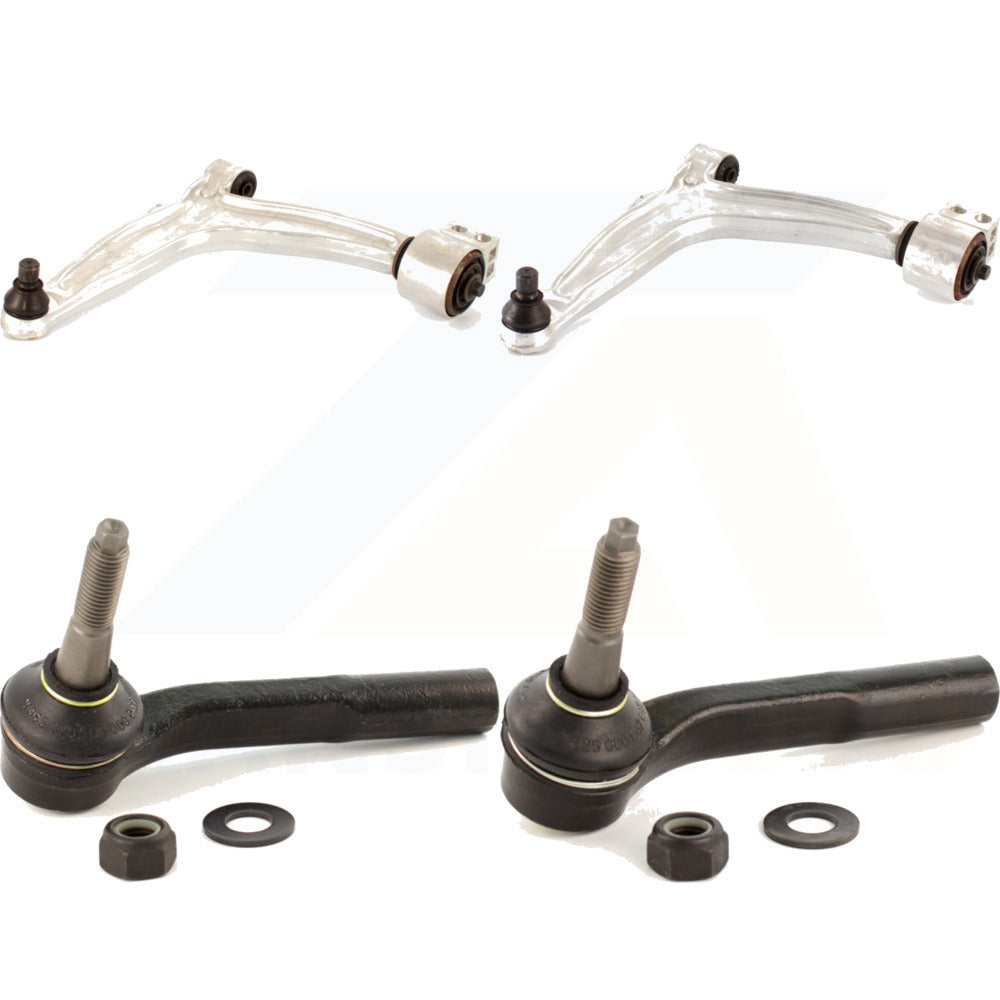 Front Suspension Control Arm Assembly And Tie Rod End Kit For Saab 9-3 9-3X KTR-102651