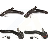 Front Suspension Control Arm Assembly And Tie Rod End Kit For Toyota Yaris Prius C KTR-102652