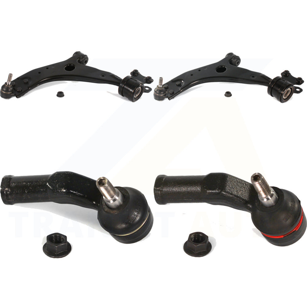 Front Suspension Control Arm Assembly And Tie Rod End Kit For Volvo S40 V50 C70 KTR-102657