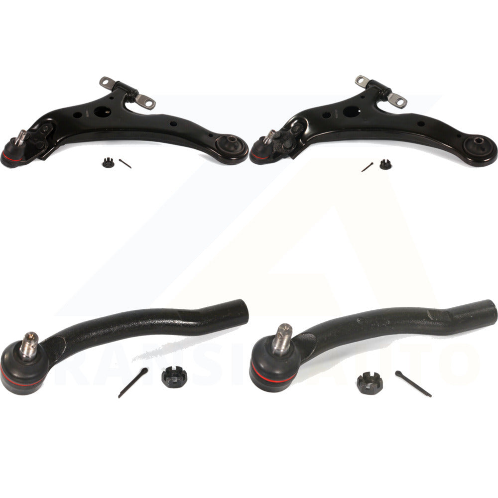 Front Suspension Control Arm Assembly And Tie Rod End Kit For Toyota Camry Avalon KTR-102671