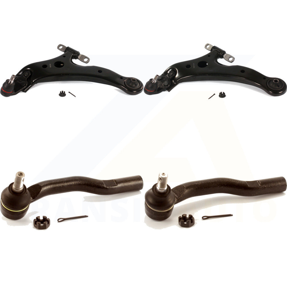 Front Suspension Control Arm Assembly And Tie Rod End Kit For Toyota Camry Avalon KTR-102672