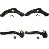Front Suspension Control Arm Assembly And Tie Rod End Kit For Nissan Versa Note Micra KTR-102674