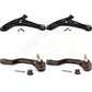 Front Suspension Control Arm Assembly And Tie Rod End Kit For 2011-2014 Mazda 2 KTR-102675
