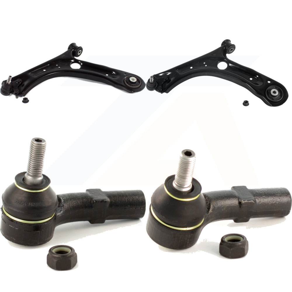 Front Suspension Control Arm Assembly And Tie Rod End Kit For Volkswagen Jetta KTR-102677