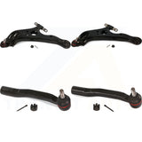Front Suspension Control Arm Assembly And Tie Rod End Kit For 2011-2019 Toyota Sienna KTR-102679