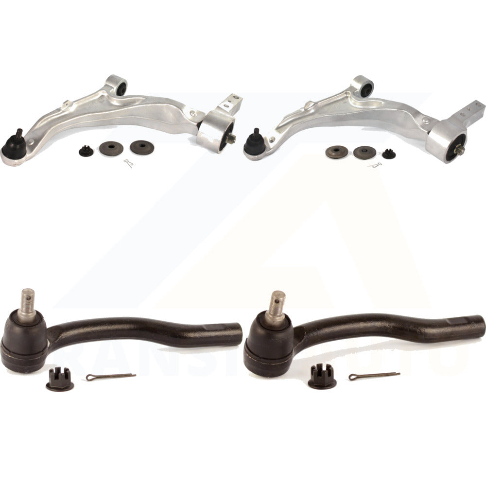 Front Suspension Control Arm Assembly And Tie Rod End Kit For Acura MDX ZDX KTR-102680