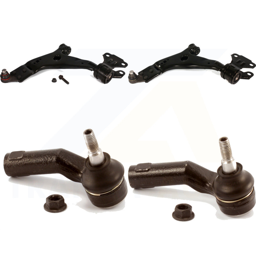 Front Suspension Control Arm Assembly And Tie Rod End Kit For 2013-2019 Ford Escape KTR-102683
