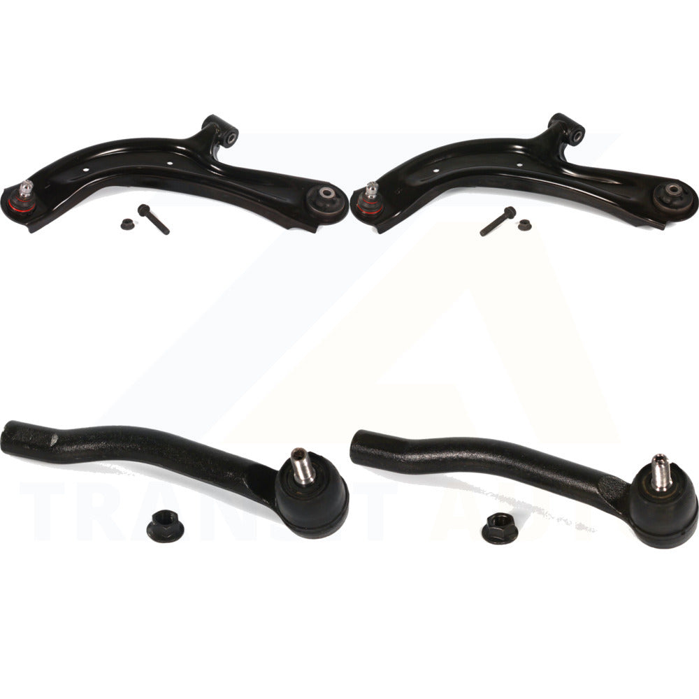 Front Suspension Control Arm Assembly And Tie Rod End Kit For Nissan Sentra NV200 KTR-102686