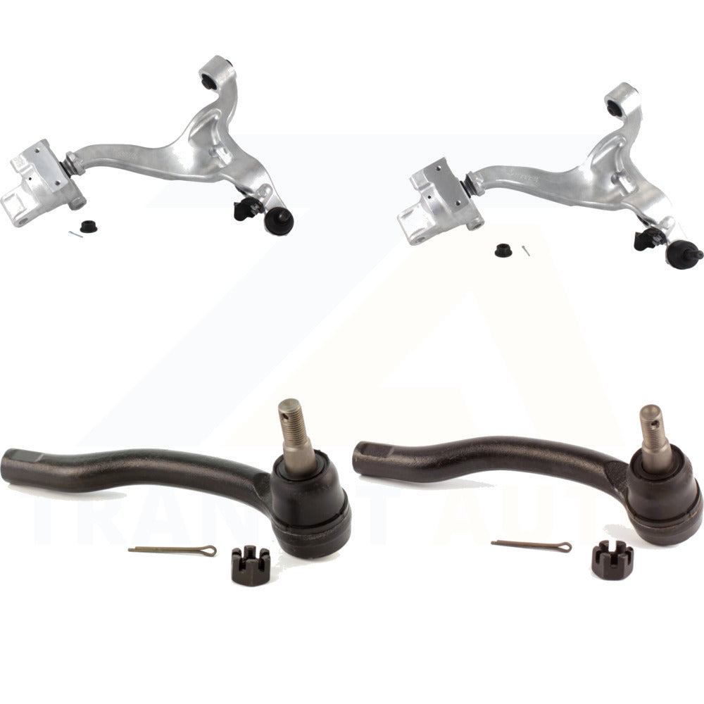 Front Suspension Control Arm Assembly And Tie Rod End Kit For INFINITI G35 KTR-102693